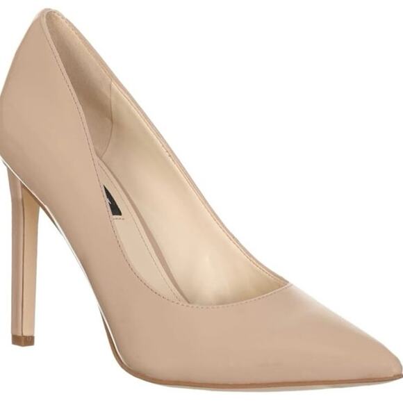 Nude Nine West Pumps - Picture 1 of 7